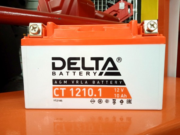 Стартерные аккумуляторные батареи Delta СТ 1210.1