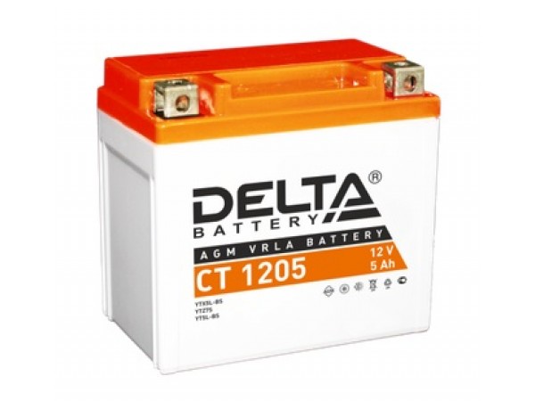 Стартерные аккумуляторные батареи Delta серии СТ 1205