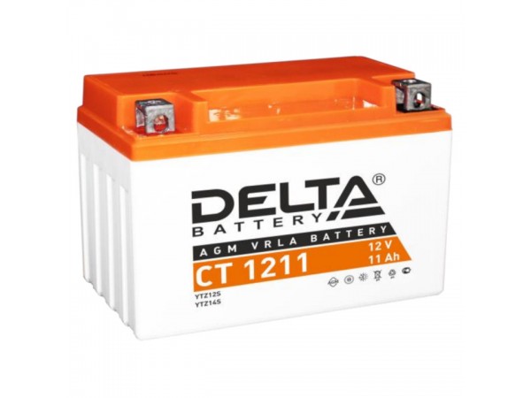 Стартерные аккумуляторные батареи Delta СТ 1211