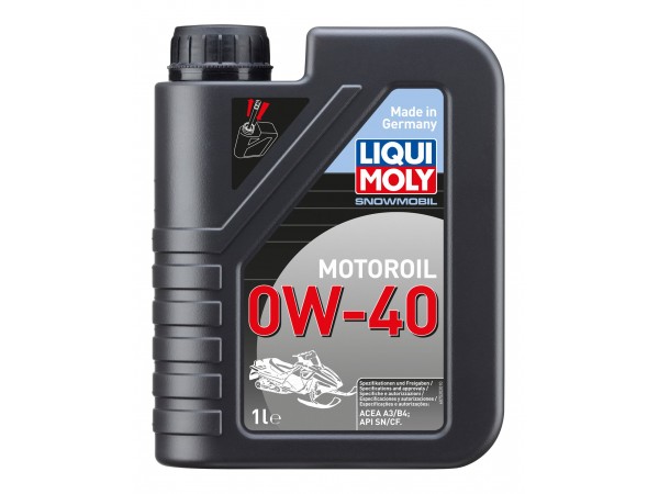 Liqui Moly Синтетическое моторное масло для снегоходов Snowmobil Motoroil 0W-40 1L