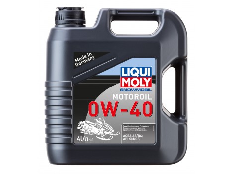 Liqui Moly Синтетическое моторное масло для снегоходов Snowmobil Motoroil 0W-40 4L