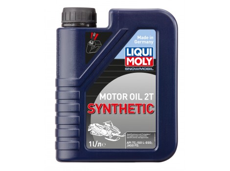 Liqui Moly Синтетическое моторное масло для снегоходов Snowmobil Motoroil 2T Synthetic 1L