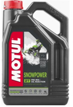 Motul Масло моторное для снегоходов Snowpower 2T FL 4л.