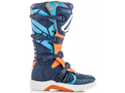 Мотоботы кроссовые ACERBIS  X-Team, Blue/Orange