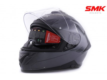 Шлем интеграл SMK TYPHOON UNICOLOR GLDA600