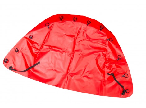 Съемный носовой тент на лодку Абакан 380/420 (красный)